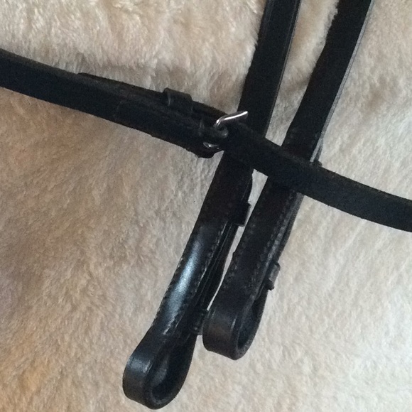 Horse Leather Reins Black - Picture 5 of 5